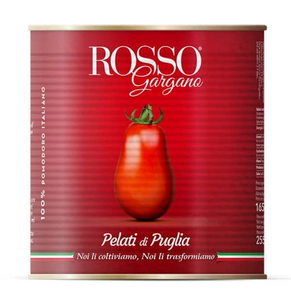 Tomates pelées des Pouilles – en conserve de 500 g
