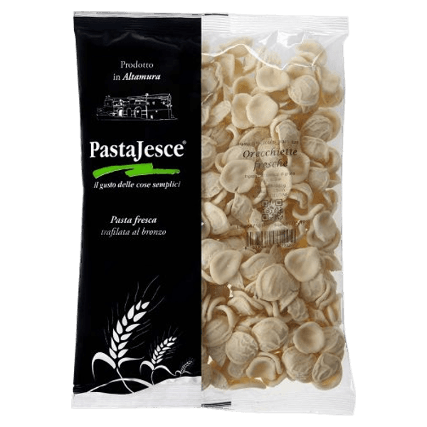 Orecchiette 2 sachets de 500 g – Pâtes fraîches de semoule de blé dur