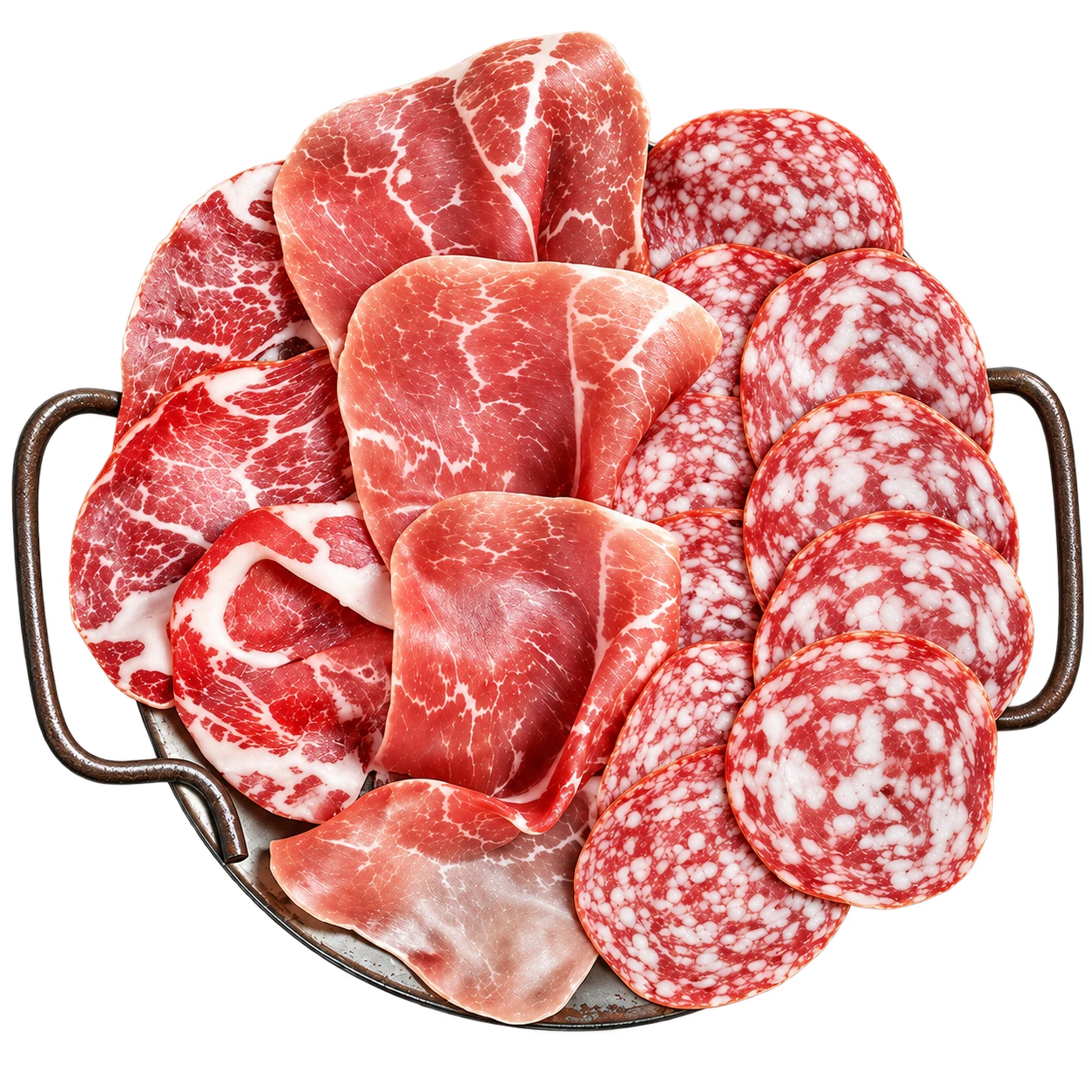 Charcuterie italienne tranchée